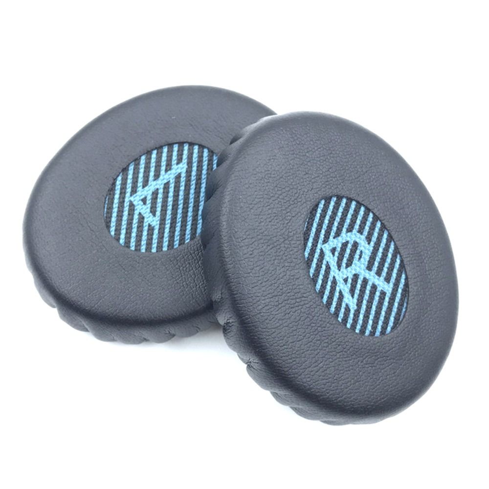 1Pair Replacement Earpads Cushion for BOSE OE2 OE2I Headset Headphones Leather Earmuff Ear Cover Earcups Noise-Cancelling: SKY BLUE