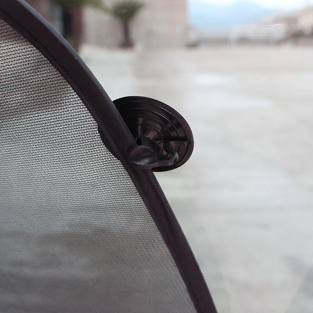 Car Sun Shade for Side and Rear Window UV Protection Window Sunshade Mesh Back Car Window Visor with Suction Cup