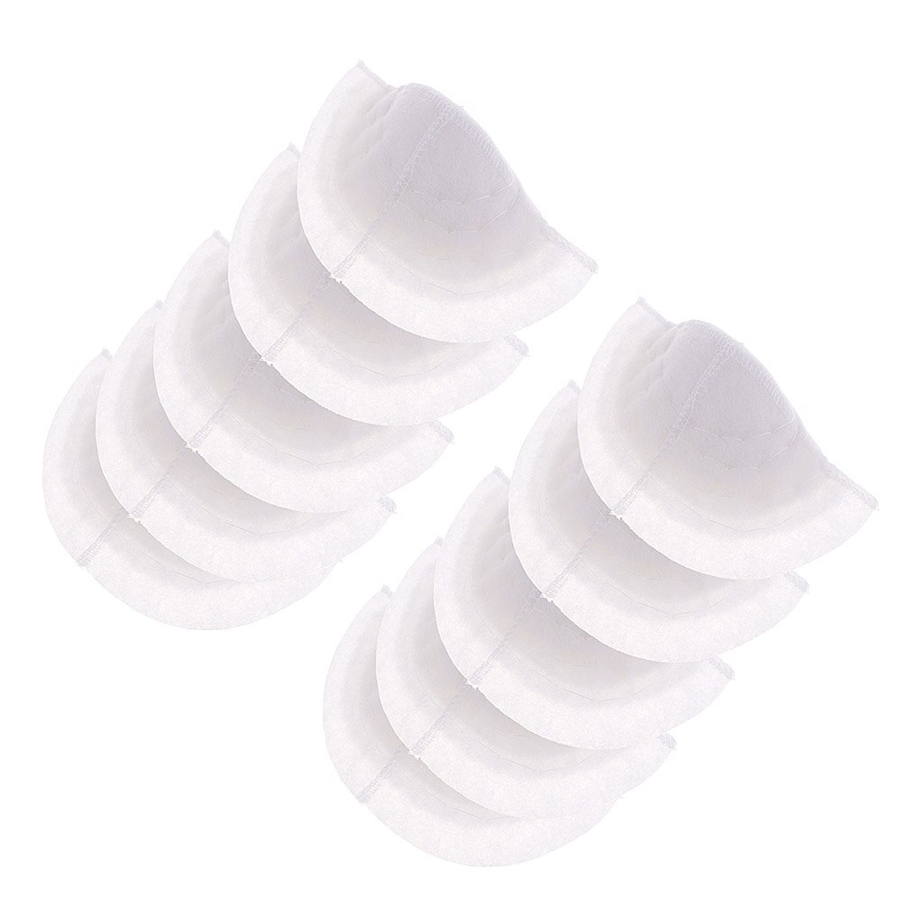 5 Pairs Of Cotton Shoulder Pads Dimensionally Stable Half Moon 40mm Thick, To