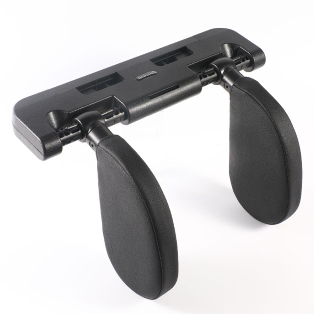 Auto Hoofdsteun Kussen Auto Reizen Nekkussen Slapen Seat Side Kussen Zachte En Verstelbare Csv: Black