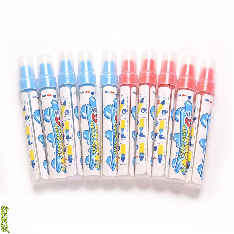 Stylo magique pour dessin à l'eau Aquadoodle, jouet éducatif, stylo de remplacement, "il suffit d'ajouter de l'eau", rouge et bleu, 1 pièces, nouveauté