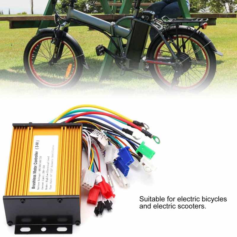3 Mode Electric Scooter Speed Controller Electric Scooter Brushless Controller Electric Bike Accessary for 3 Mode Electric Bike