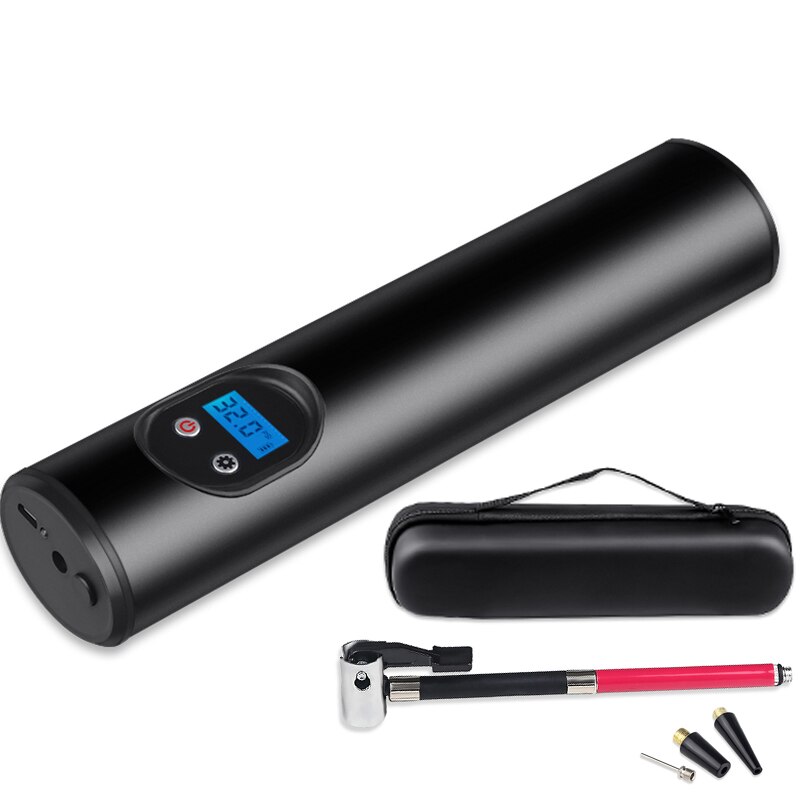 Digitale draagbare autocompressor pomp bandenpomp lcd digitale 150 psi opblaasbare 12v auto autopomp motorfiets
