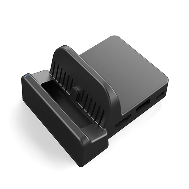 GeekShare Anti-kras schakelaar OLED Dock Cover - Harde voorplaat Sleeve Pad voor Switch OLED Dock - DIY Vervanging Shell Compatibel met Nintendo Switch OLED Dock (Shark Party