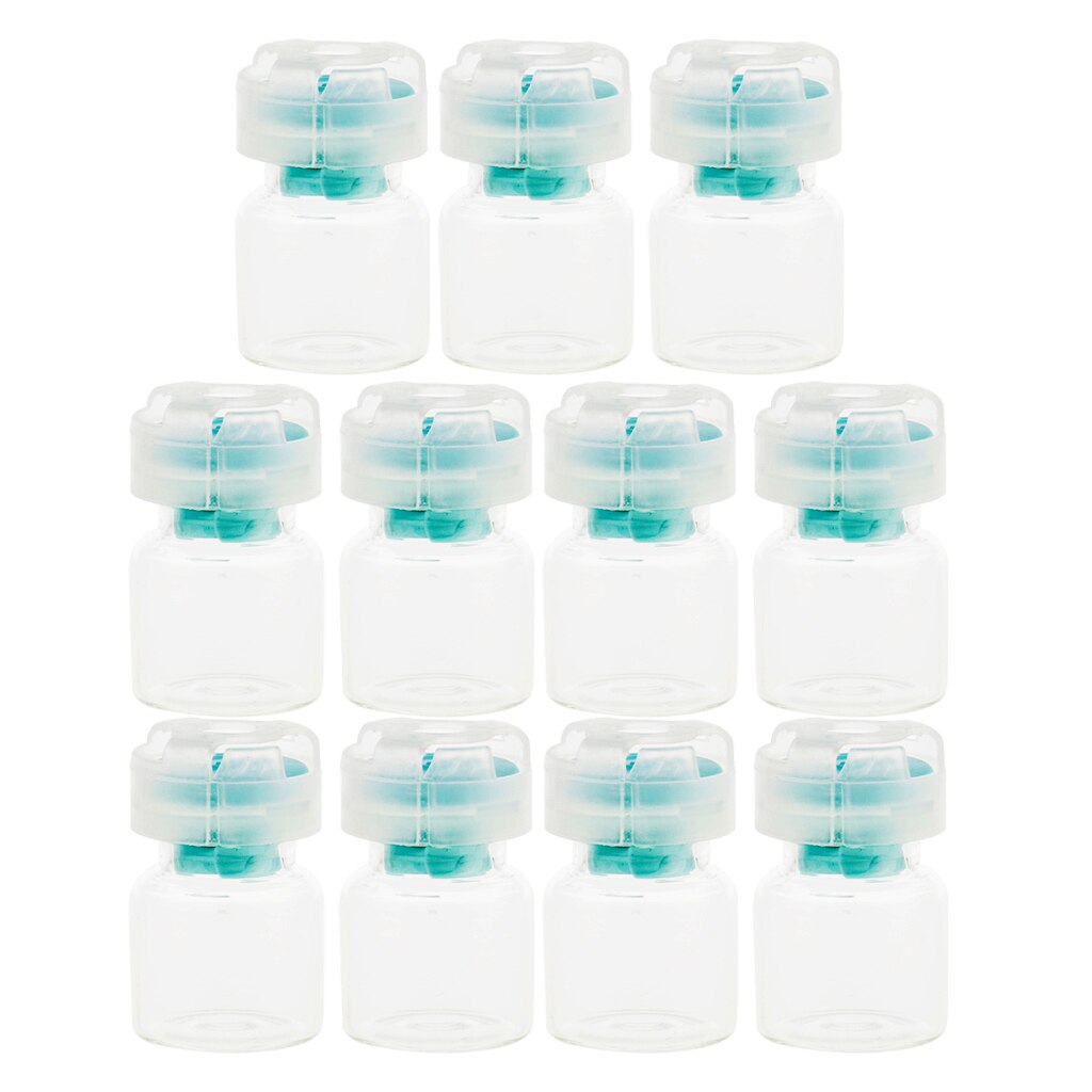 Lots 10pcs Amber Glass Bottles Essential Oil Perfume Vials 3ml/ 5ml/ 10ml