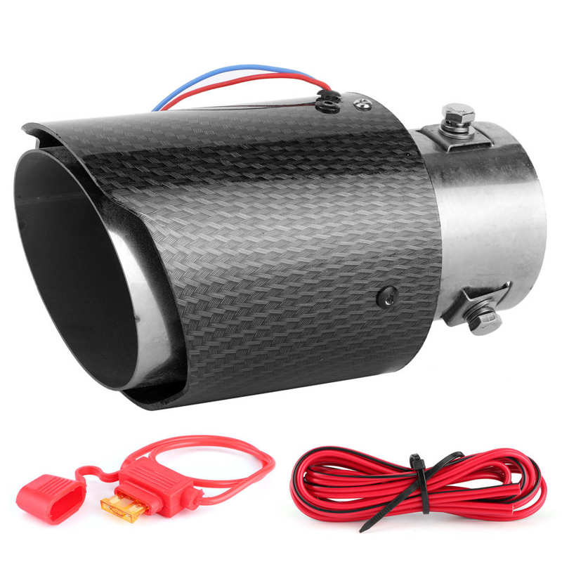 Scarico Luminoso A LED Blu – Terminale Di Scarico Con Bocchetta Diametro Ingresso 35-63 Mm, Uscita 90 Mm