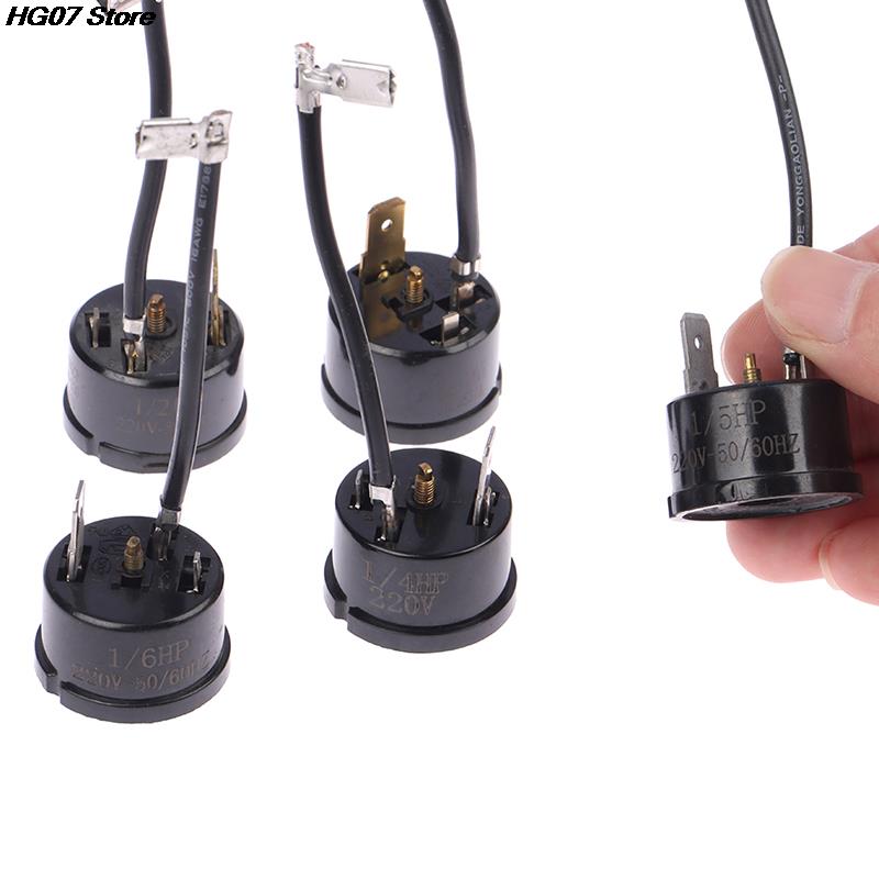 1 szt. 1/2 1/3 1/4 1/5 1/6HP sprężarka robić lodówki zabezpieczenie termiczne przeciążeniowa PTC przekaźnik uruchamiania część zamienna robić zamrażarki