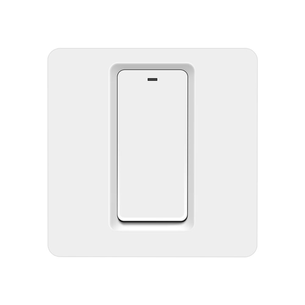 Homekit Wifi Schakelaar Smart Siri Voice Control Ac 110V-240V Draadloze Knop Schakelaars Gang Kamer Home Muur panel Schakelaar: 1 Gang