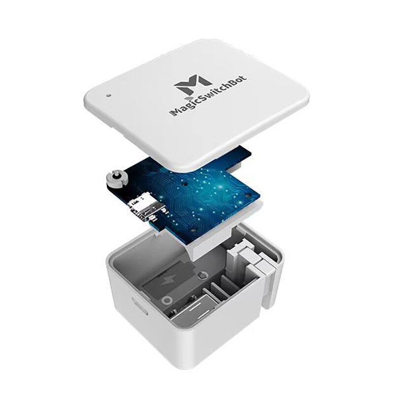 Interruptor inteligente con Bluetooth 5,0, pulsador, Control por aplicación, Voor, Ios, Android, sistema de seguridad para el hogar, garaje
