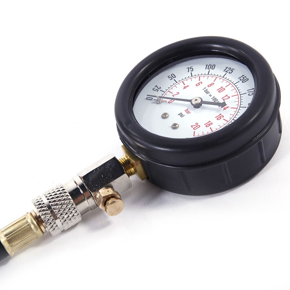 Tire Accessories Tool Kit Meter Compression Tester Auto Cylinder Portable Engine Pressure Gauge For Car Compressometer