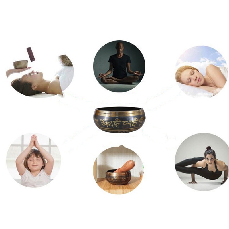 Singing Bowl Set Meditation Sound Bowl For Mindfulness Sound Chakra Holistic Healing Calming