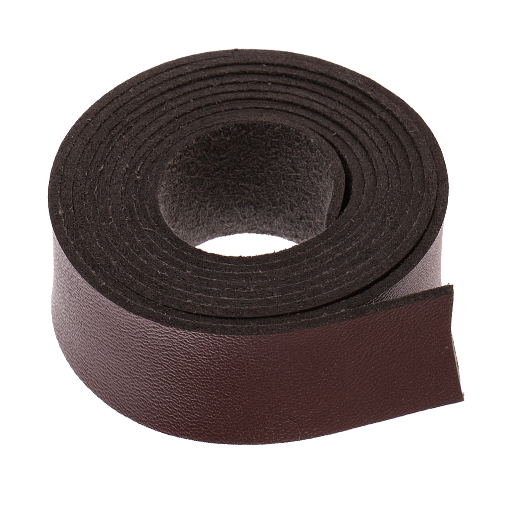 2 Meter Lange PU Leder Streifen DIY Handwerk Gurt Verzierungen Dekor für handwerk kleidung akzente Baseball handschuhe Leathercraft