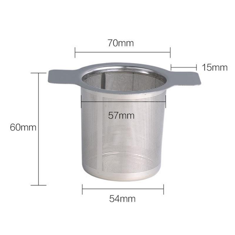 Te infuser rustfrit stål med låg som drypbakke te si yh -460103