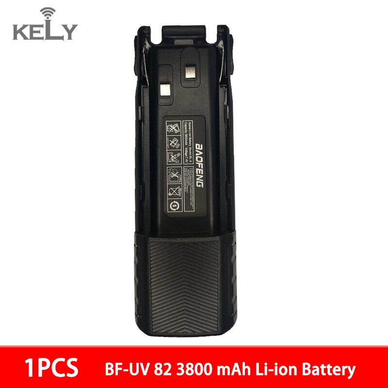 Baofeng UV 82 Walkie Talkie BL-8 Battery for UV-82 2800mAh/3800mAh Battery for UV-8D UV-89 UV-82HP UV-82HX UV-82 Plus Battery: Yellow