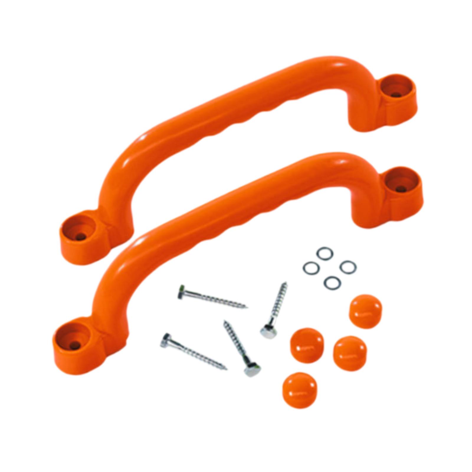 2Pcs Playground Accessories Play Playhouse Grab Handle Bars Playroom Ladder Handles for Jungle Gym Backyard Playhouse Treehouse