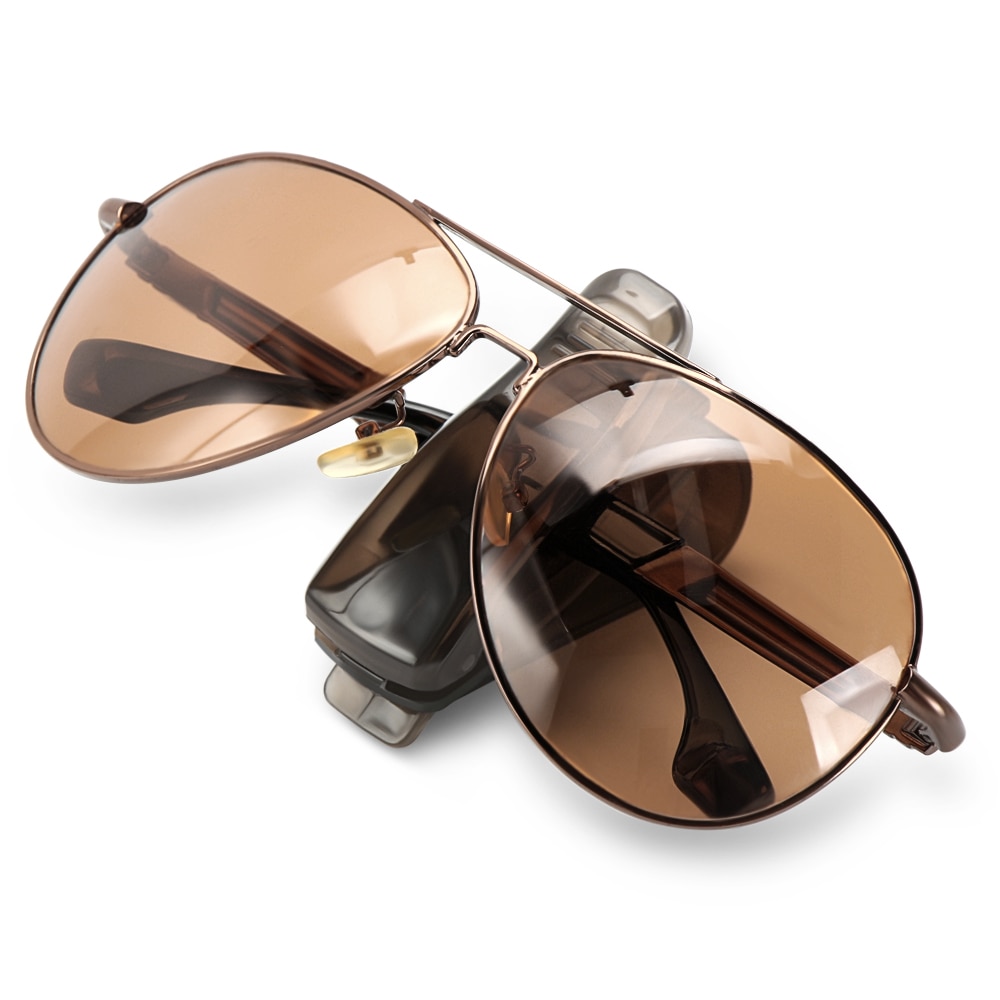 Porte-lunettes avec Clip pour voiture, pour citroën C3 C4 Xsara Picasso berlingo C5 C8 et Peugeot
