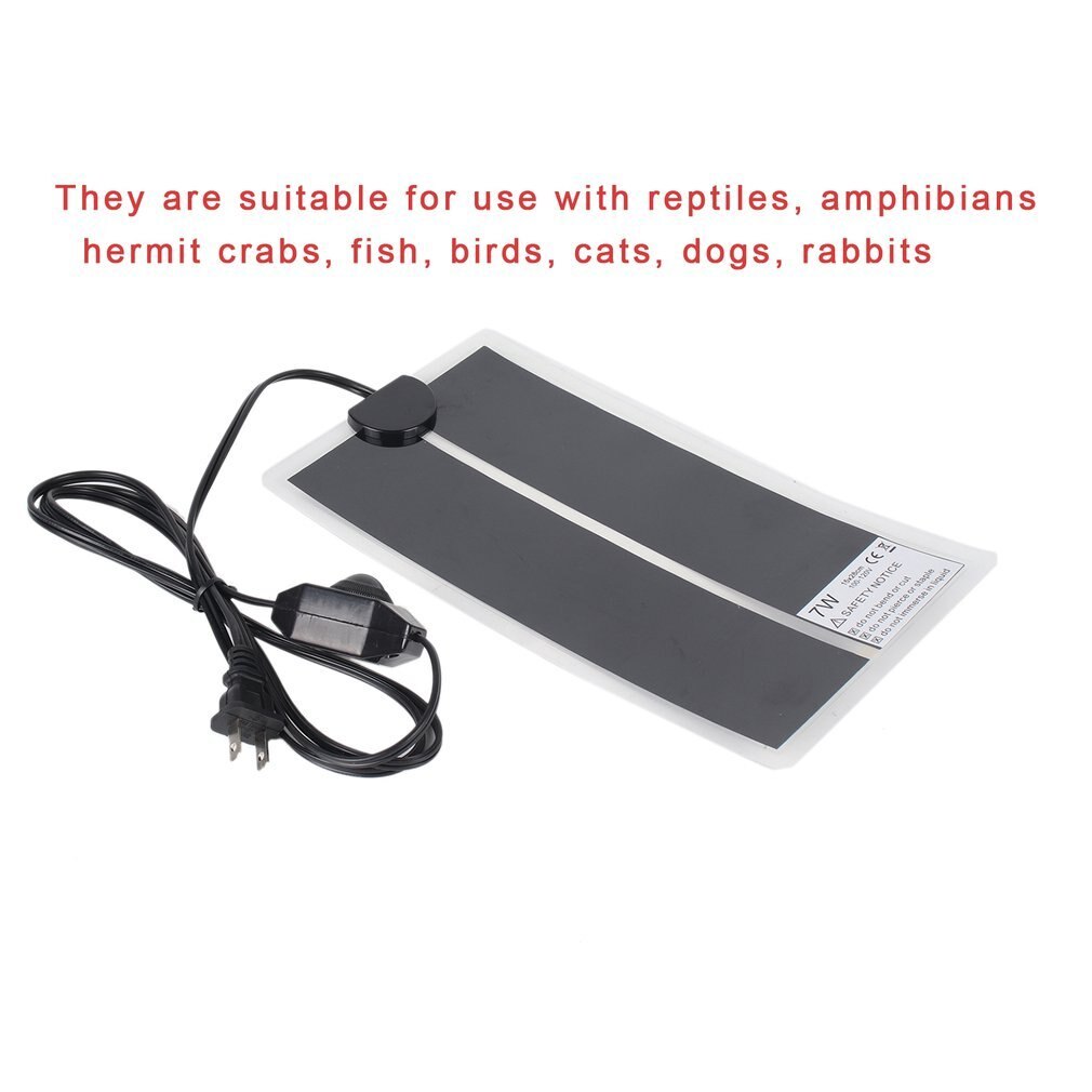 Gadów mata grzewcza inkubator zwierzę domowe poduszka elektryczna regulowany regulator temperatury maty gady dostaw