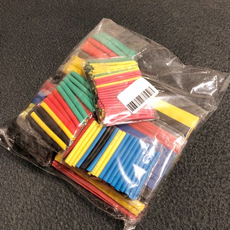 Envoltura termorretráctil para coche, cubierta térmica de aislamiento, Kits de encogimiento de Cable eléctrico, Tubo termorretráctil, 530 Uds.