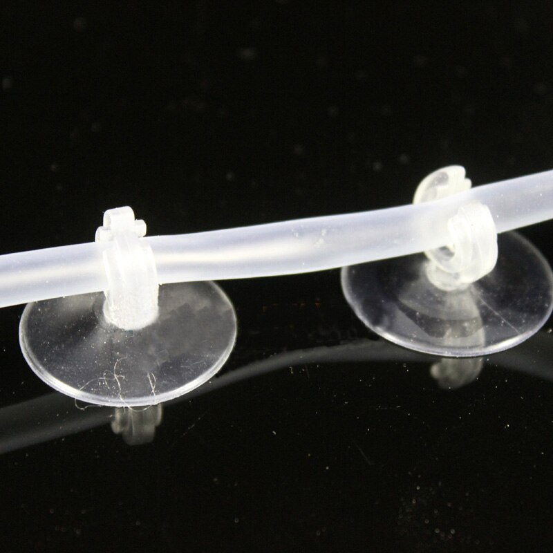 Fish Tank Oxygen tube soft suction cupSucker for Aquarium Home Accessories Air Pump Airline Tube 4/ 6mm Transparent 10pcs/set
