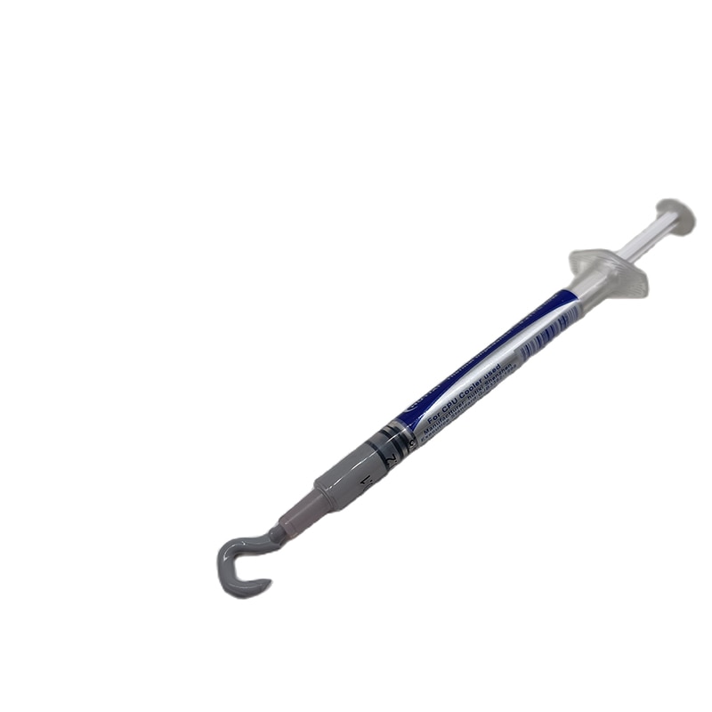 50pcs/lot Popular grey color thermal grease silicone Processor cooling paste thermal paste 1g