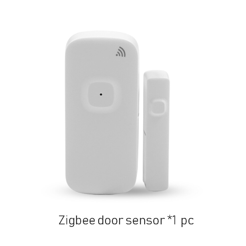 Tuya zigbee gateway wired smart home bridge hub smart life app fjärrstyrenhet fungerar med alexa google home: Zigbeedörrsensor