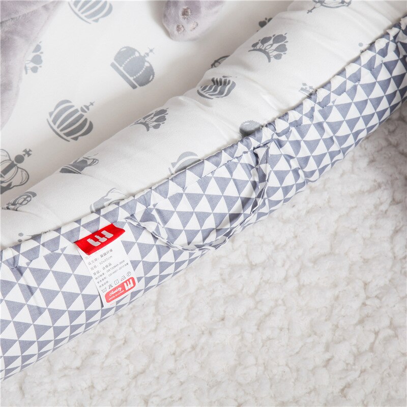 Baby Nest Bed Portable Crib Folding Newborn Cot Nursery Sleep Nest Infant Cradle Baby Bassinet Child Soft Bed Carry Washable Cot