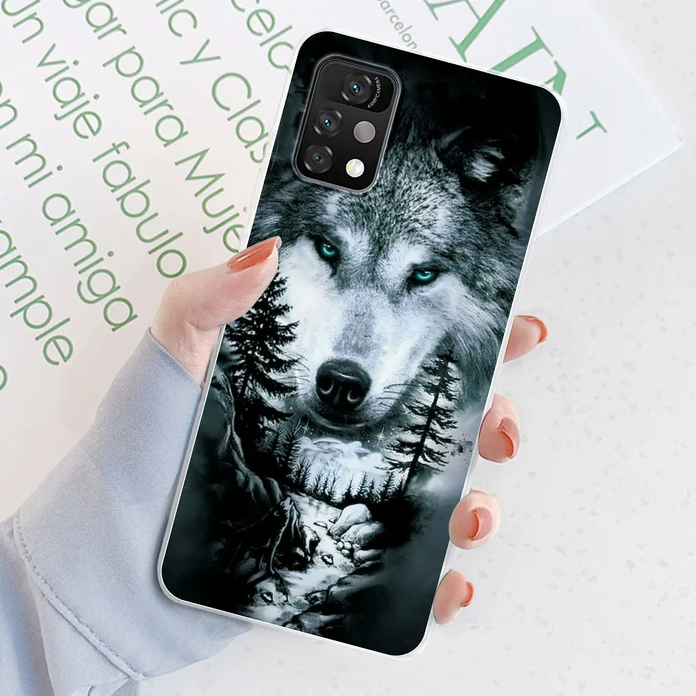 For Umidigi A11 Pro Max Case For Umidigi A11 ProMax Cover Printing Clear Silicone Soft Cases Coque For Umidigi A11 Pro Max Funda: Orange
