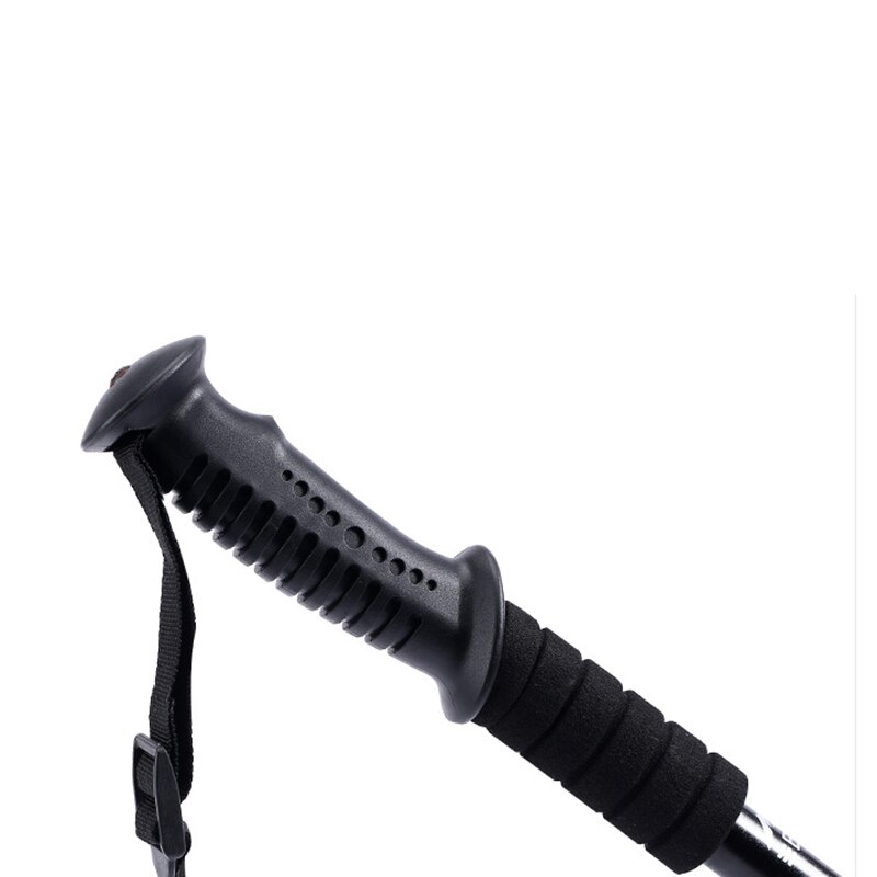 Bastones ultraligeros de 4 secciones de Trekking plegable, bastones ajustables para caminar, acampar, senderismo, telescópicos, bastones para Trekking