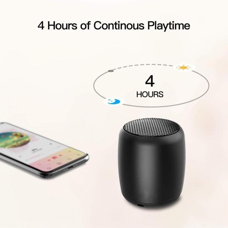 Mini Loudspeaker Bluetooth Speaker Portable Stereo Music Wireless Bluetooth Mic Built-in Handsfree Speaker Remote Control S G7J6