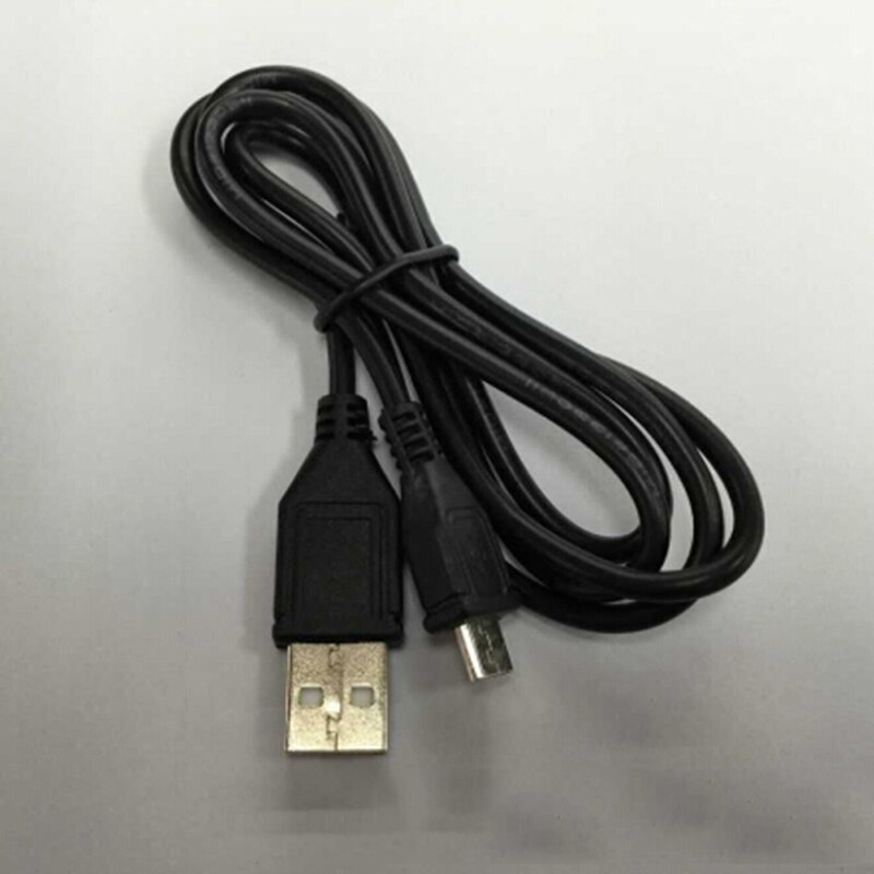 Zwarte 1m usb oplaadkabel voor datakabel, oplaadsnoer voor sony playstation  ps4, 4 draadloze controllerkabel