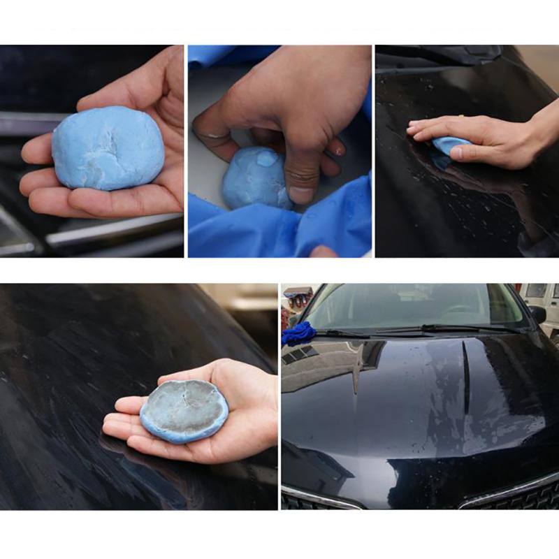 Auto pleje bilvask detaljer magi bil lastbil ren ler bar 100g bar auto køretøj detaljer renere bil styling rengøringsværktøjer 1
