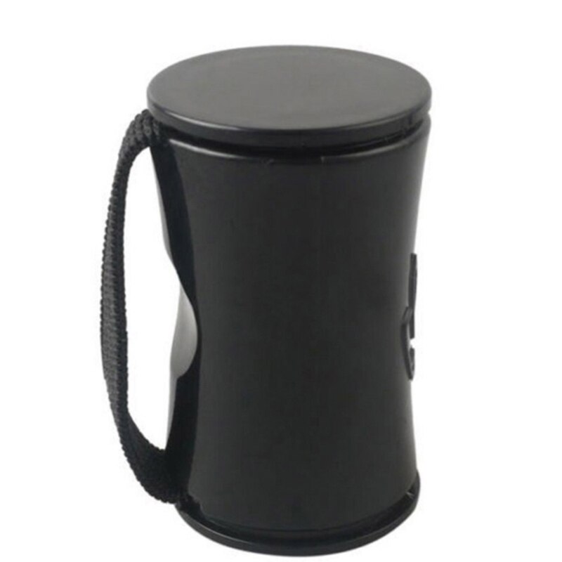 Maraca de arena para dedo, cascabel de arena, huevo de arena, guitarra Mate, martillo de tambor de dedo de apoyo, 1 Uds.: black