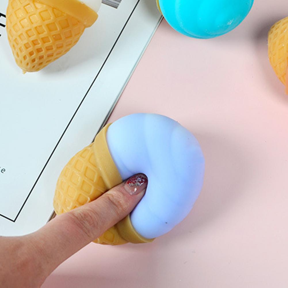 Decompress vent toy, ultra-soft, practical simulation, food ice ball, stress relief toy, venting toy for workers