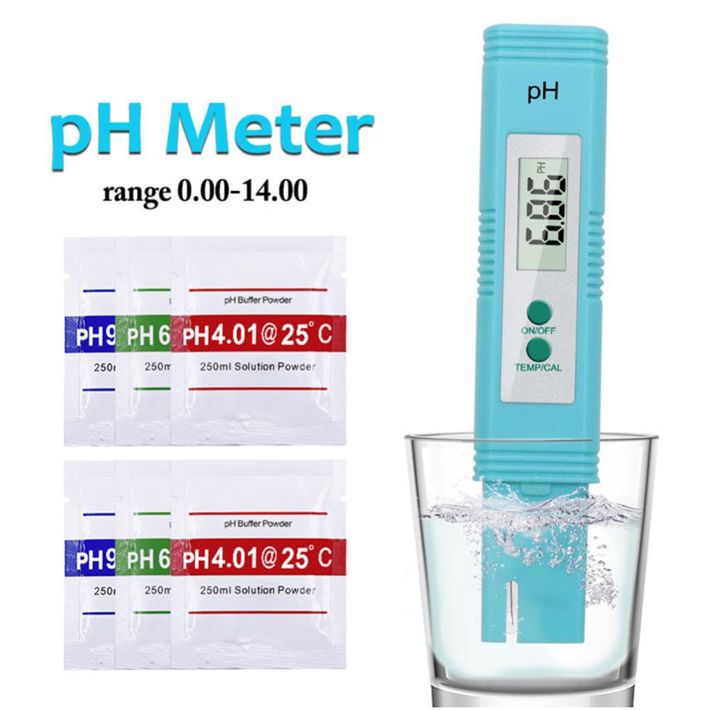 Water Meter Digital Tester Pen Portable Auto Calibration PH Detector