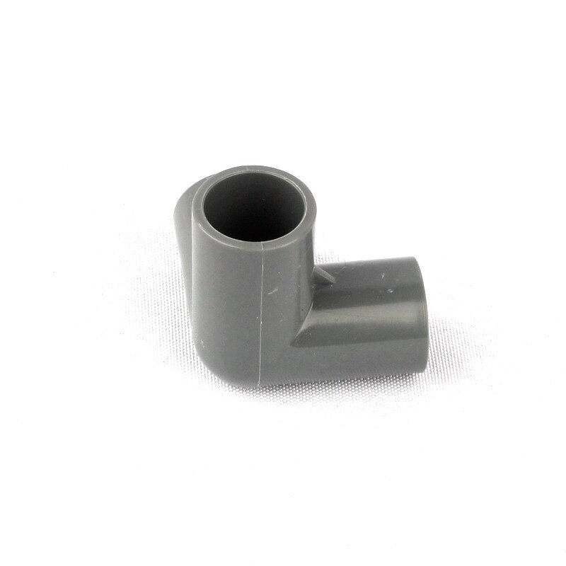 2 stk indre diameter 20mm pvc tee 3- veis til hageslange kontakt hvit / grå / blå plastbeslag