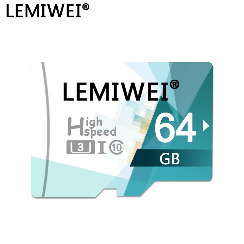 LEMIWEI – carte mémoire TF, 32 go/16 go/64 go/256 go/128 go, classe 10, UHS-I, stockage rapide, pour téléphone