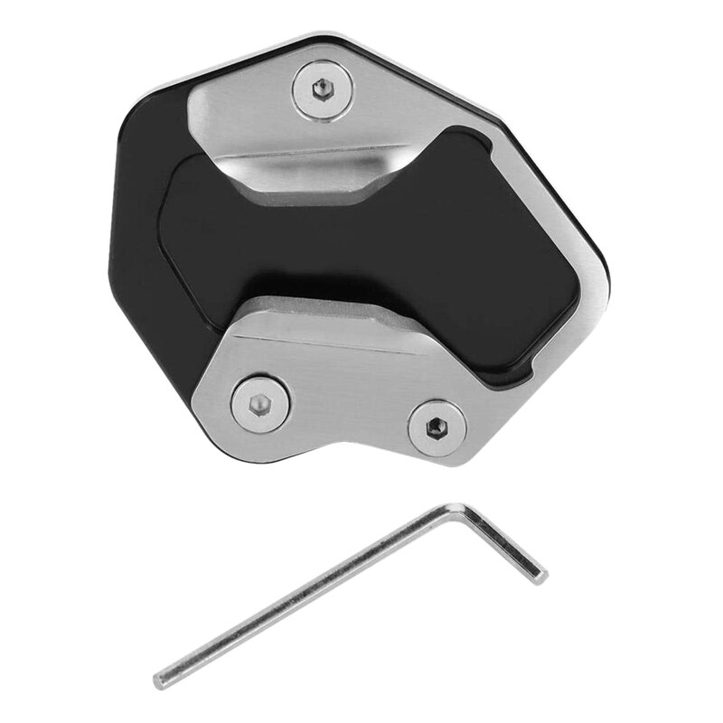 Side Stand Pad CNC Aluminum Motorcycle Side Stand Extension Enlarger Side Stand Pad Fit for Triumph Tiger 800