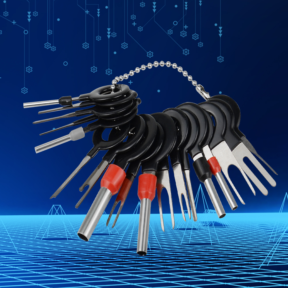 38Pcs Auto Terminal Removal Tool Voor Carplug Reparatie Tool Draad Plug Connector Extractor Puller Release Pin Extractor kit