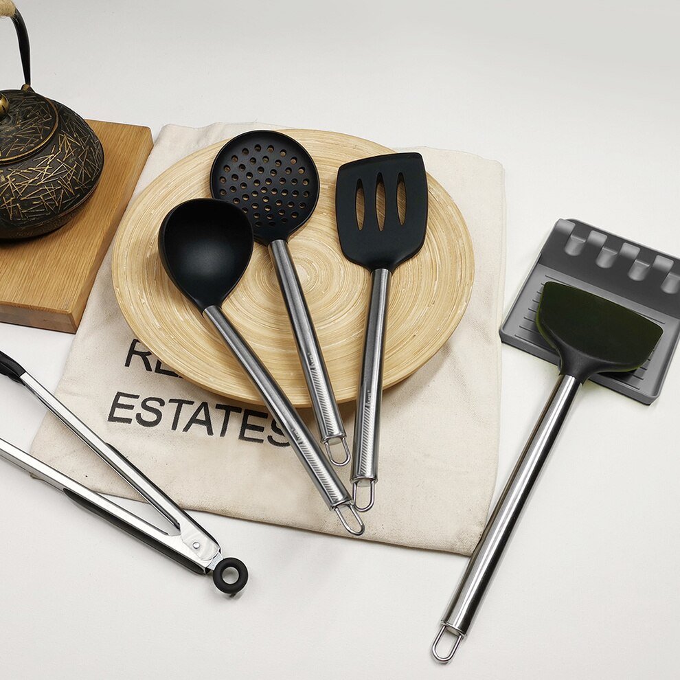 Silikon Küche Utensil einstellen nicht Stock geschirr Spatel Schaufel Löffel Dreher Kochen Werkzeug Wärme Beständig Cookwear Zubehör