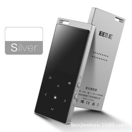 Di vendita caldo M3 8G 16G Bluetooth Portatile mp3 mp4 player studente esterno mini ultra sottile touch lossless riproduzione artefatto: Silver Grey / 16GB