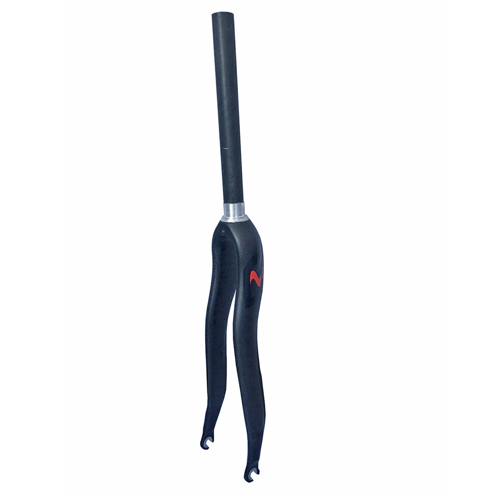 Horquilla de carbono T800 700C 1-1/8 mate/brillante 3k V para freno de bicicleta de carretera, accesorios para bicicleta de carretera