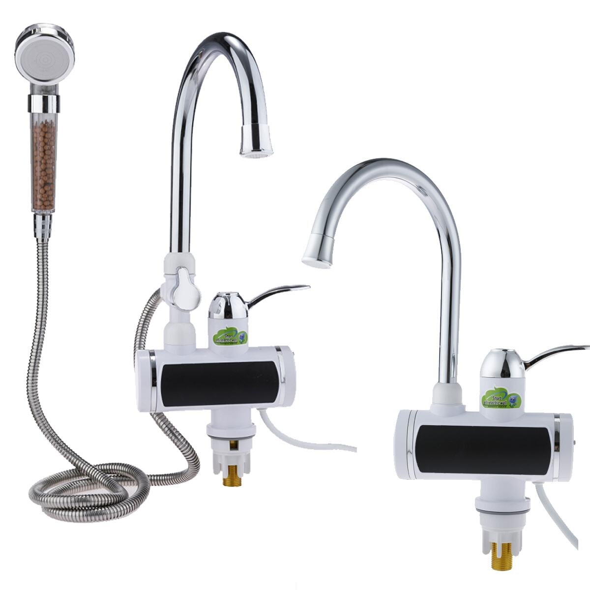 Grifo de 220V, calentador de agua eléctrico para ducha, calentador de pantalla LCD, grifo de agua , grifo eléctrico para cocina, calentador de agua