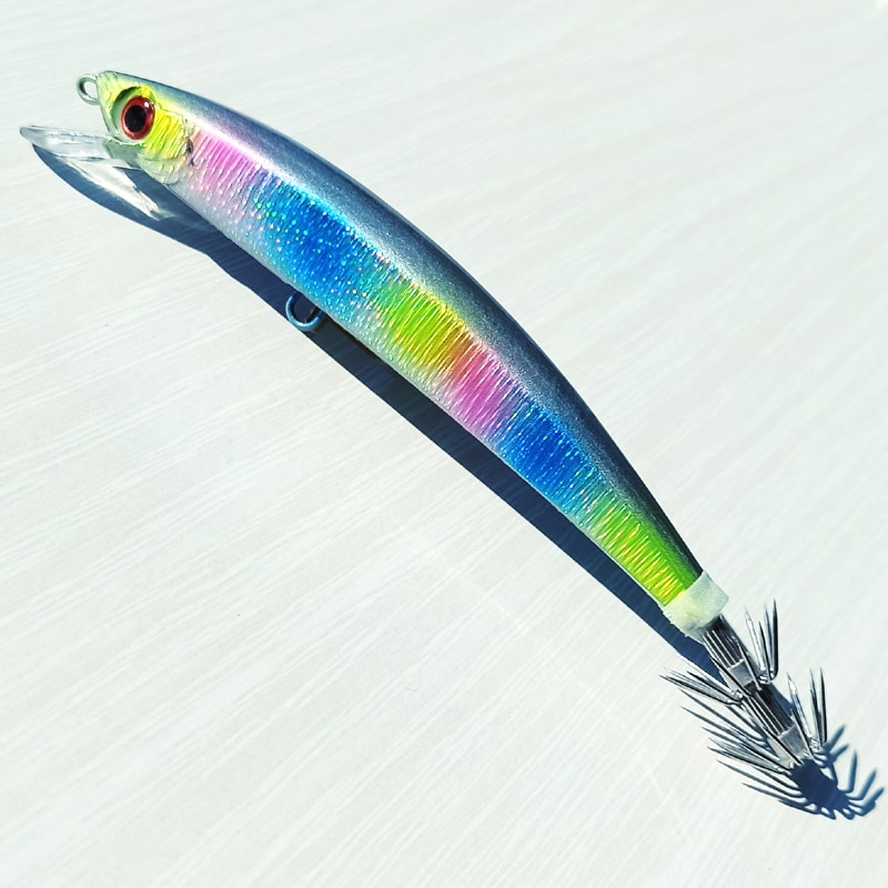 5 stks 14 cm/23g zinkende octopus jig inktvis jigs vissen inktvis lokt Harde vissen lokken sterke vishaak