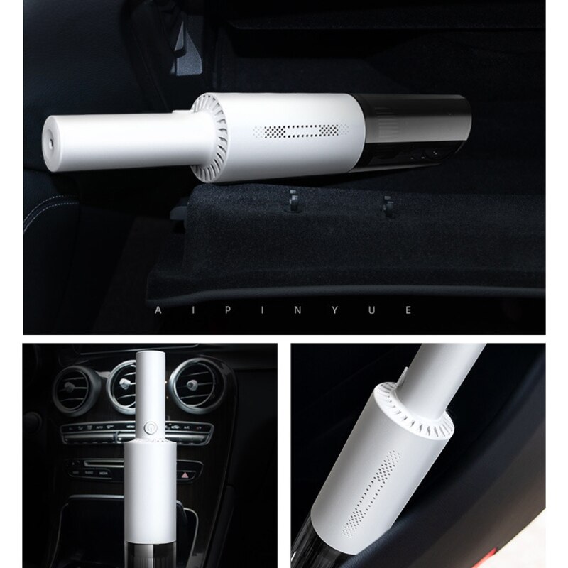 6000PA Handheld Vacuum Strong Suction High Power 120W Wired/Wireless Car Charger Vacuum Cleaner Auto Portable For Car
