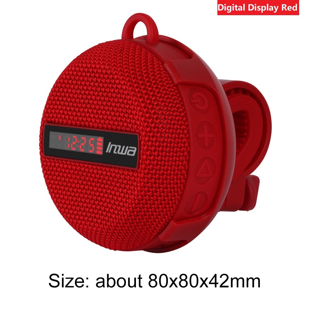 Smart LED digital display wireless cycling bicycle Bluetooth speaker outdoor portable waterproof subwoofer Mountain Bike Parts: Digital Display B