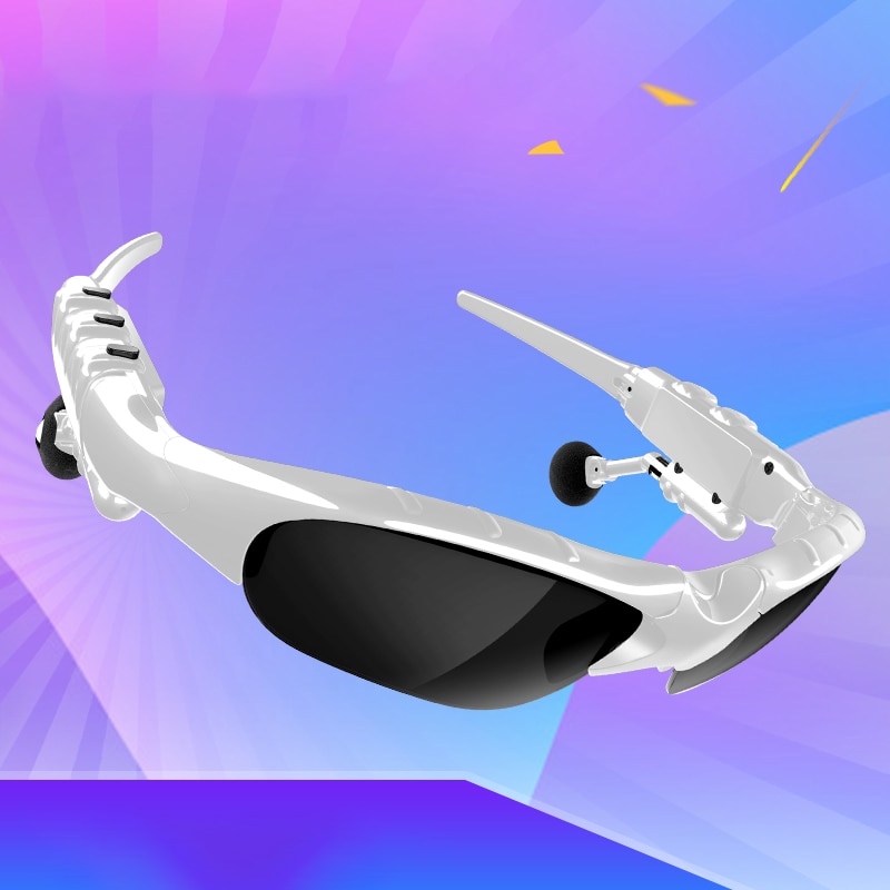 Drahtlose Kopfhörer Mit Anti UV400 Polarisierende Objektiv 2 in1 Bluetooth Headset Mit Brille draussen Ohrhörer Musik Mit Stereo
