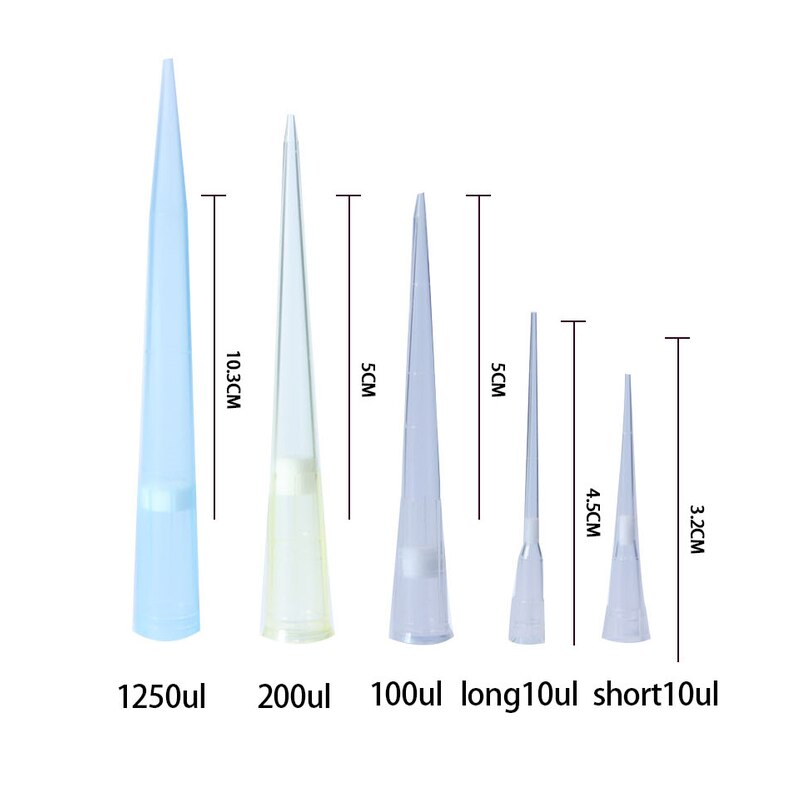 96 Stck Pipette Pipette Spitze Mit kunststoff Pipette Kasten