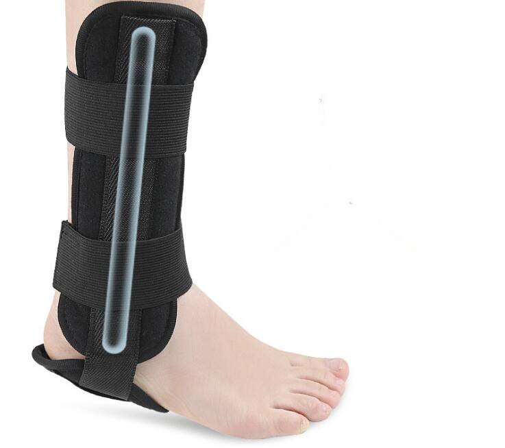 Fastgørelsesbælte fast ankelbøjle ankelled forstuvet fod beskyttende clips orthotics