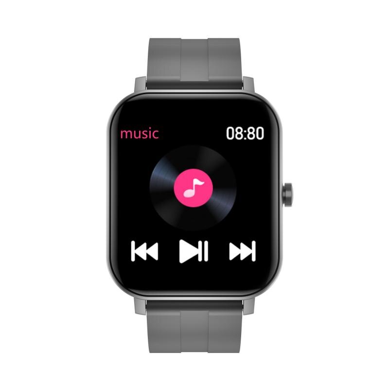 Bluetooth Sport Smart Watch Men Women Smartwatch For Android IOS Fitness Tracker Electronics Smart Clock Band Smartwach: gray