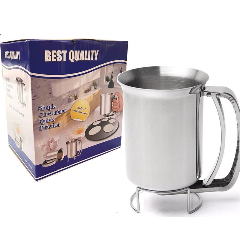 Handheld Batter Dispenser Batter Separator Dough Dispenser Cream Cupcakes Waffles Batter Making Tool Kitchen Accessories